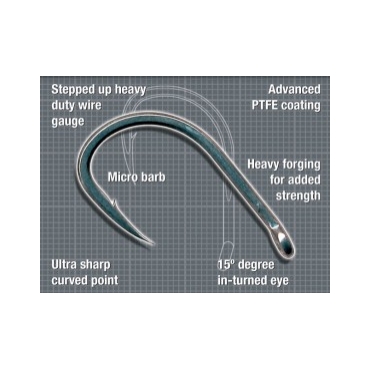 Korda Wide Gape X Hook Size 2